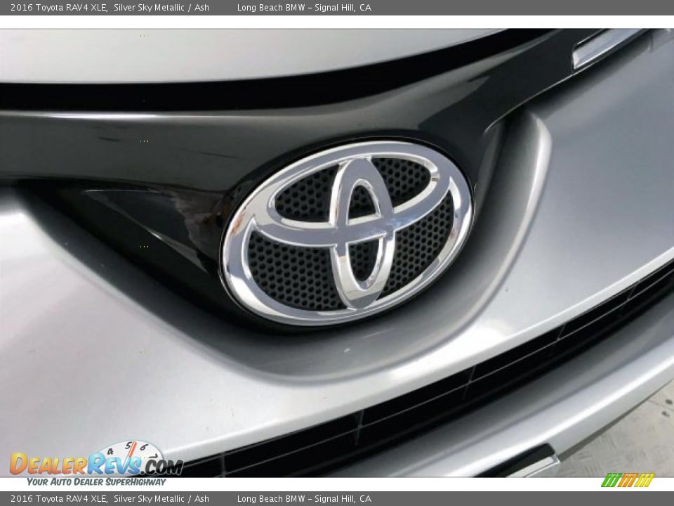 2016 Toyota RAV4 XLE Silver Sky Metallic / Ash Photo #29