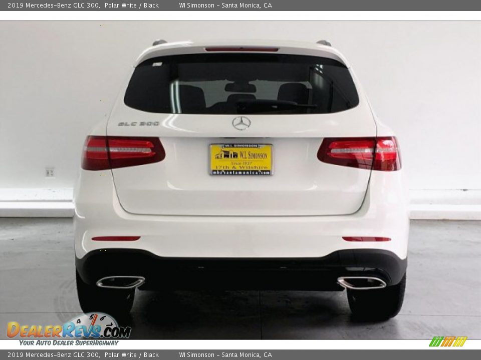 2019 Mercedes-Benz GLC 300 Polar White / Black Photo #3