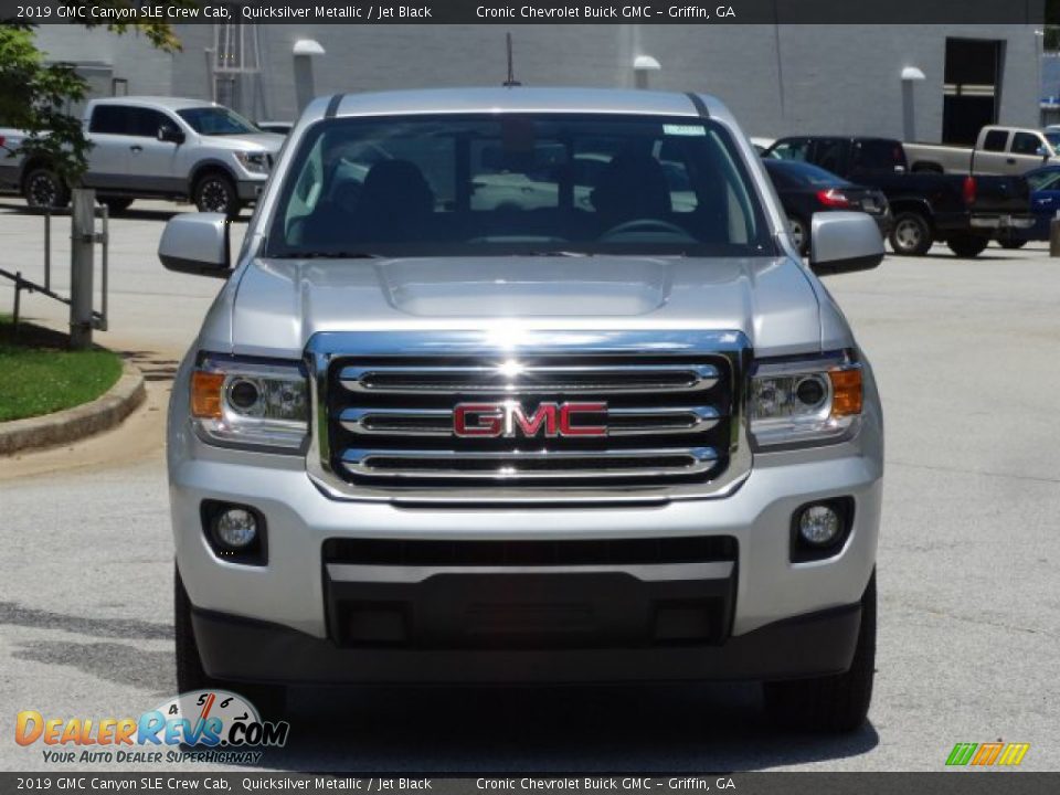 2019 GMC Canyon SLE Crew Cab Quicksilver Metallic / Jet Black Photo #4