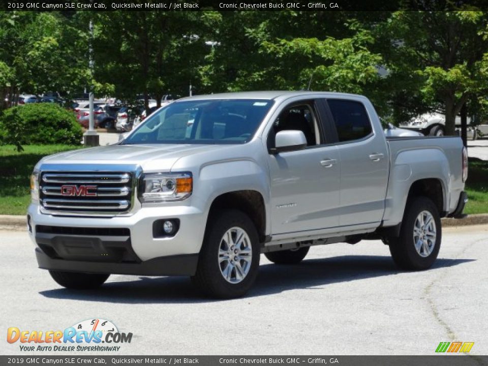 2019 GMC Canyon SLE Crew Cab Quicksilver Metallic / Jet Black Photo #5