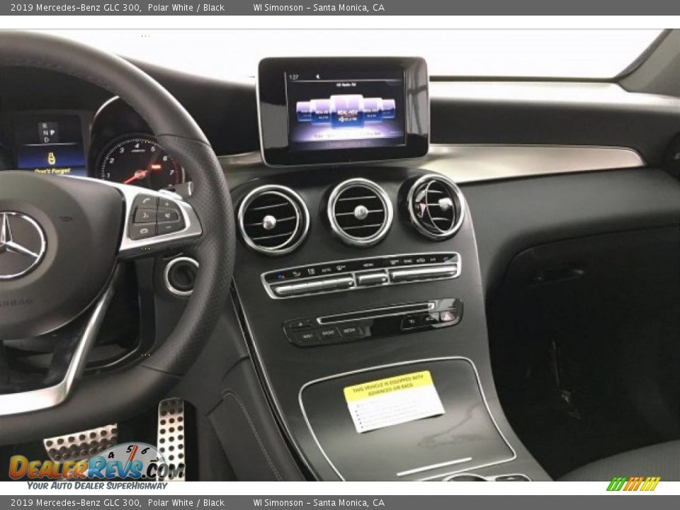 2019 Mercedes-Benz GLC 300 Polar White / Black Photo #6