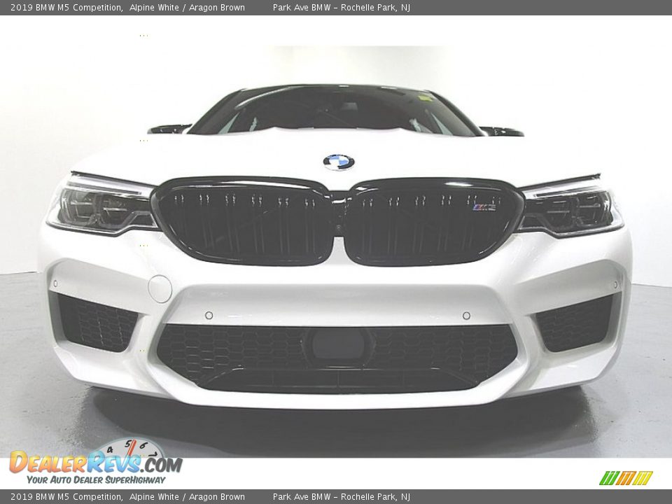 2019 BMW M5 Competition Alpine White / Aragon Brown Photo #6