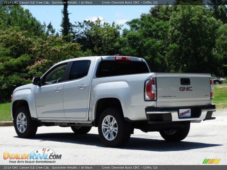 2019 GMC Canyon SLE Crew Cab Quicksilver Metallic / Jet Black Photo #6