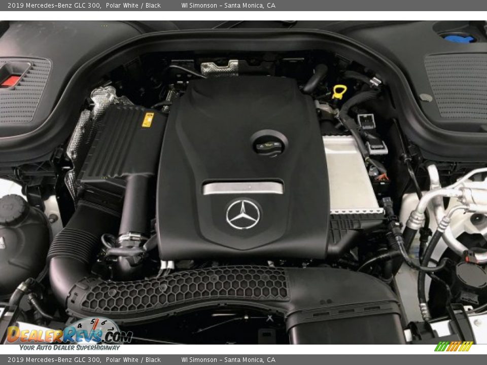 2019 Mercedes-Benz GLC 300 Polar White / Black Photo #8