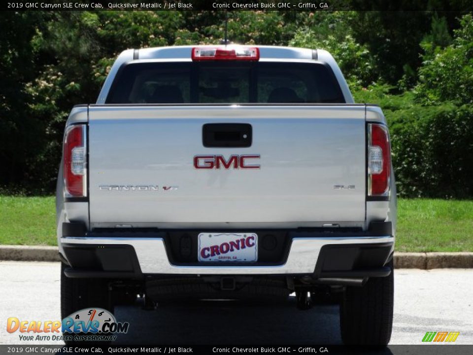 2019 GMC Canyon SLE Crew Cab Quicksilver Metallic / Jet Black Photo #7
