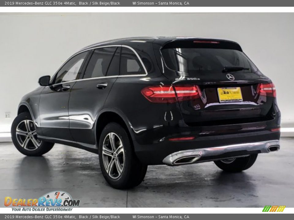 2019 Mercedes-Benz GLC 350e 4Matic Black / Silk Beige/Black Photo #2