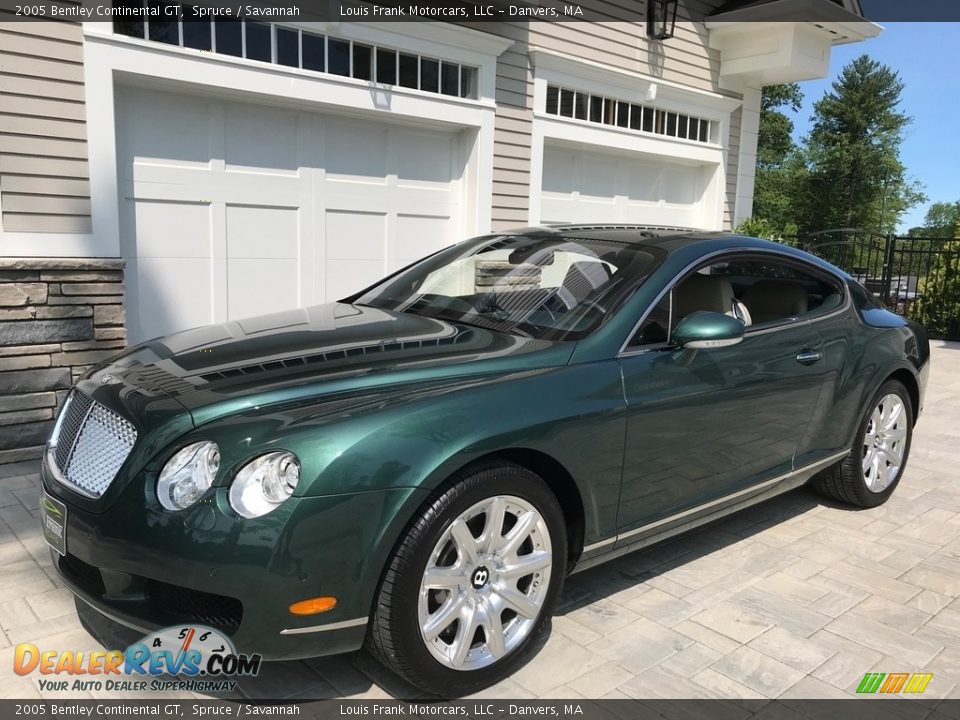 Front 3/4 View of 2005 Bentley Continental GT  Photo #9