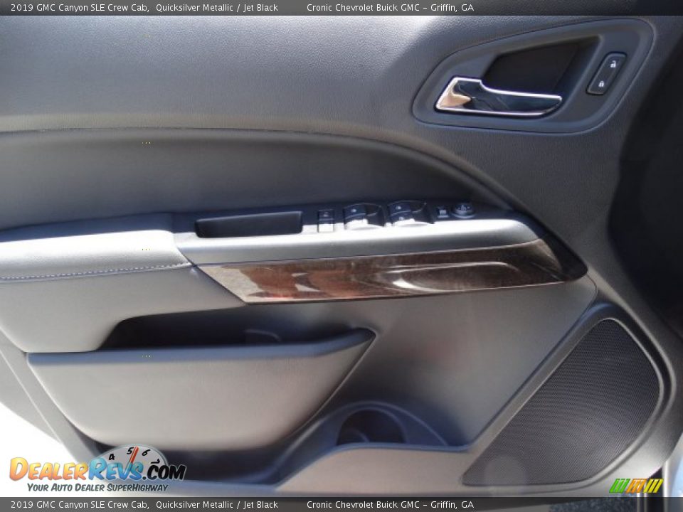 2019 GMC Canyon SLE Crew Cab Quicksilver Metallic / Jet Black Photo #13