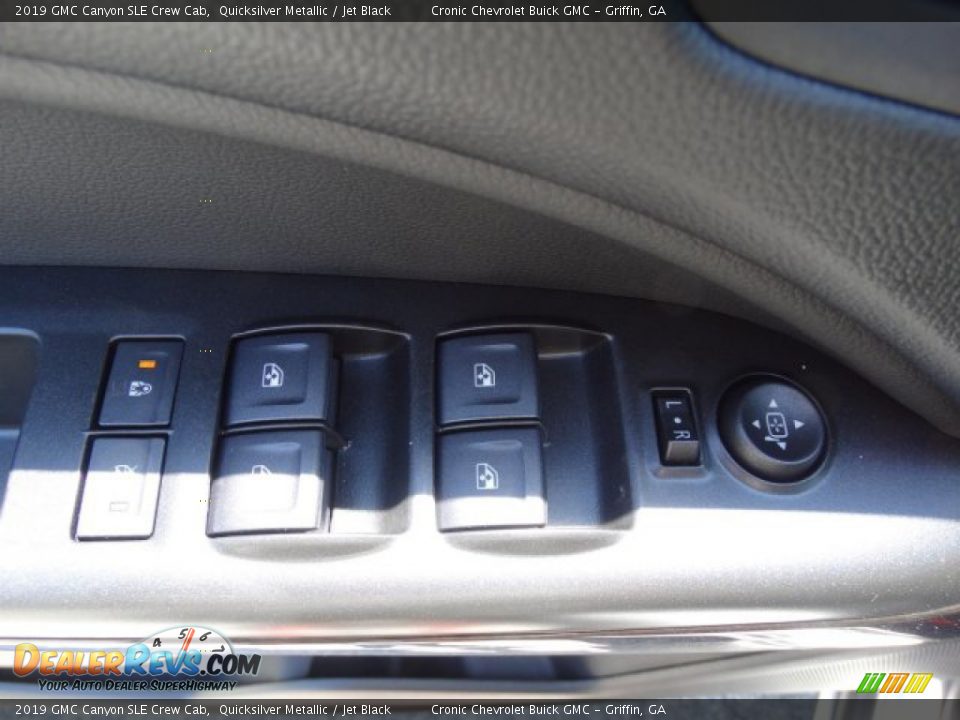 2019 GMC Canyon SLE Crew Cab Quicksilver Metallic / Jet Black Photo #14