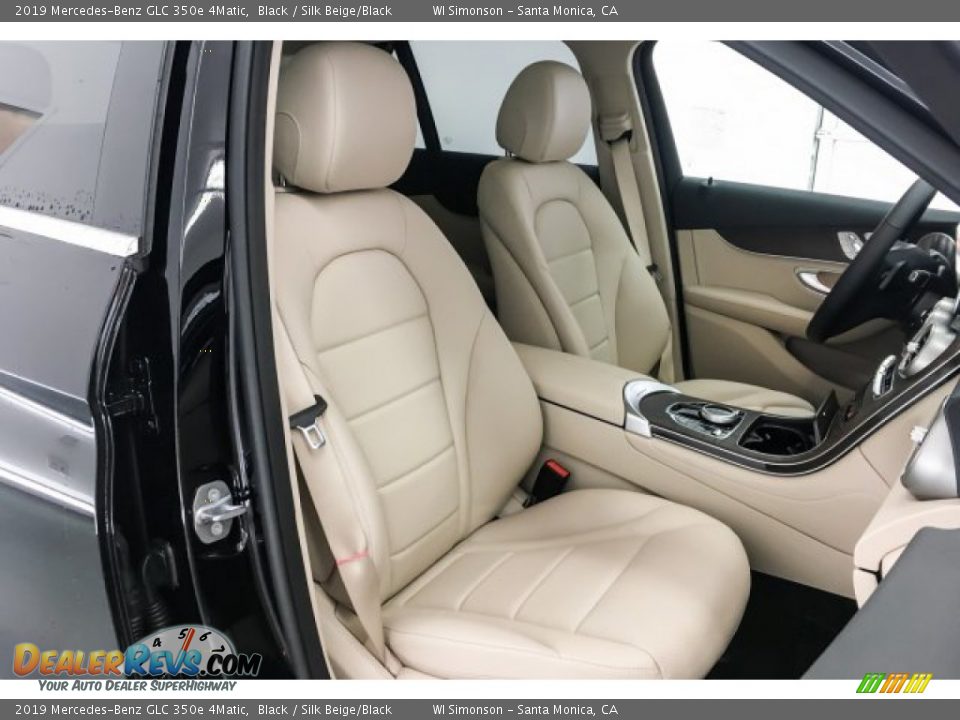 2019 Mercedes-Benz GLC 350e 4Matic Black / Silk Beige/Black Photo #5