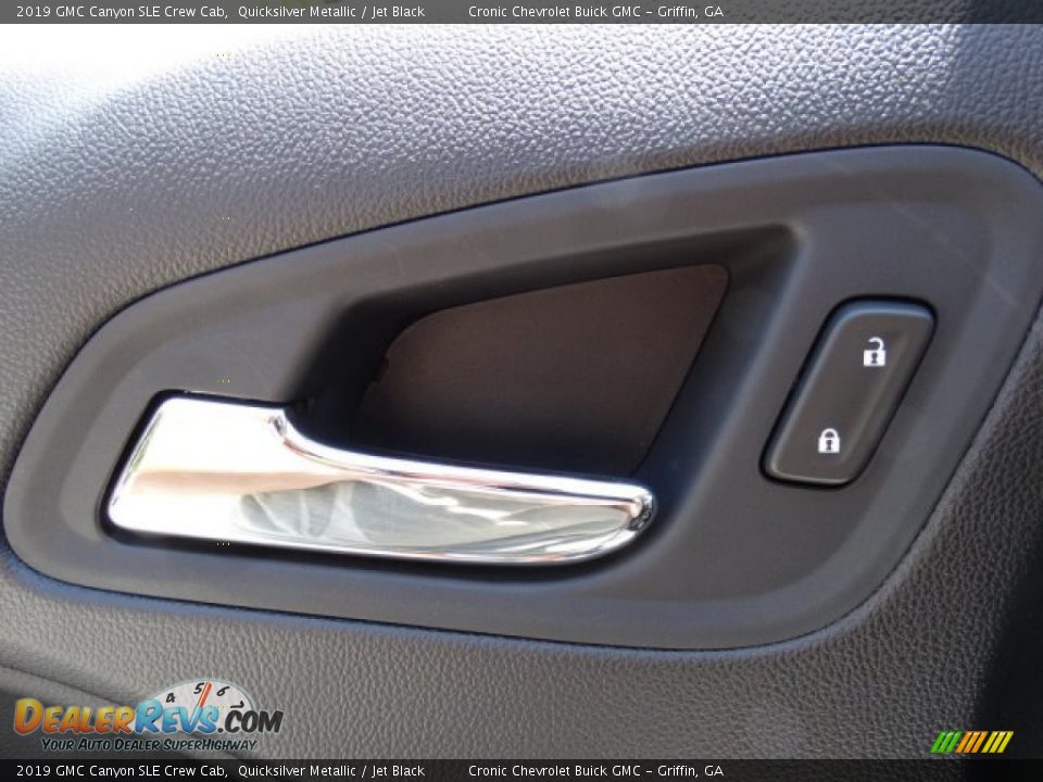 2019 GMC Canyon SLE Crew Cab Quicksilver Metallic / Jet Black Photo #15