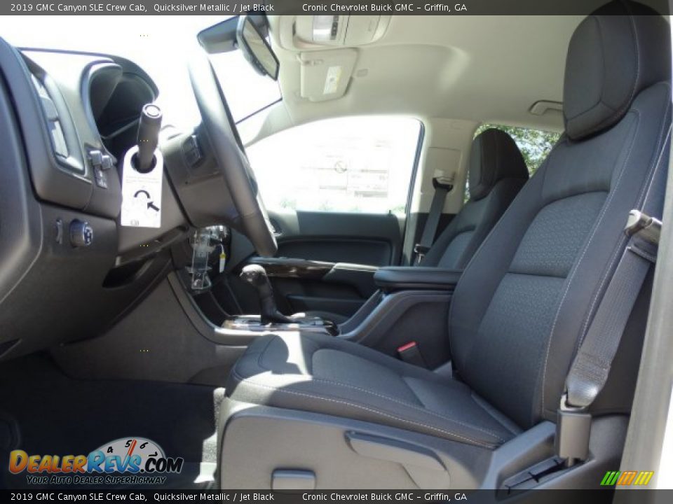 2019 GMC Canyon SLE Crew Cab Quicksilver Metallic / Jet Black Photo #16