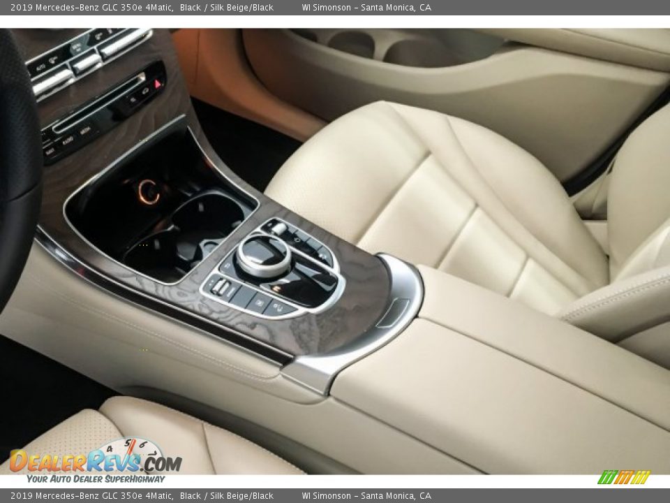 2019 Mercedes-Benz GLC 350e 4Matic Black / Silk Beige/Black Photo #7