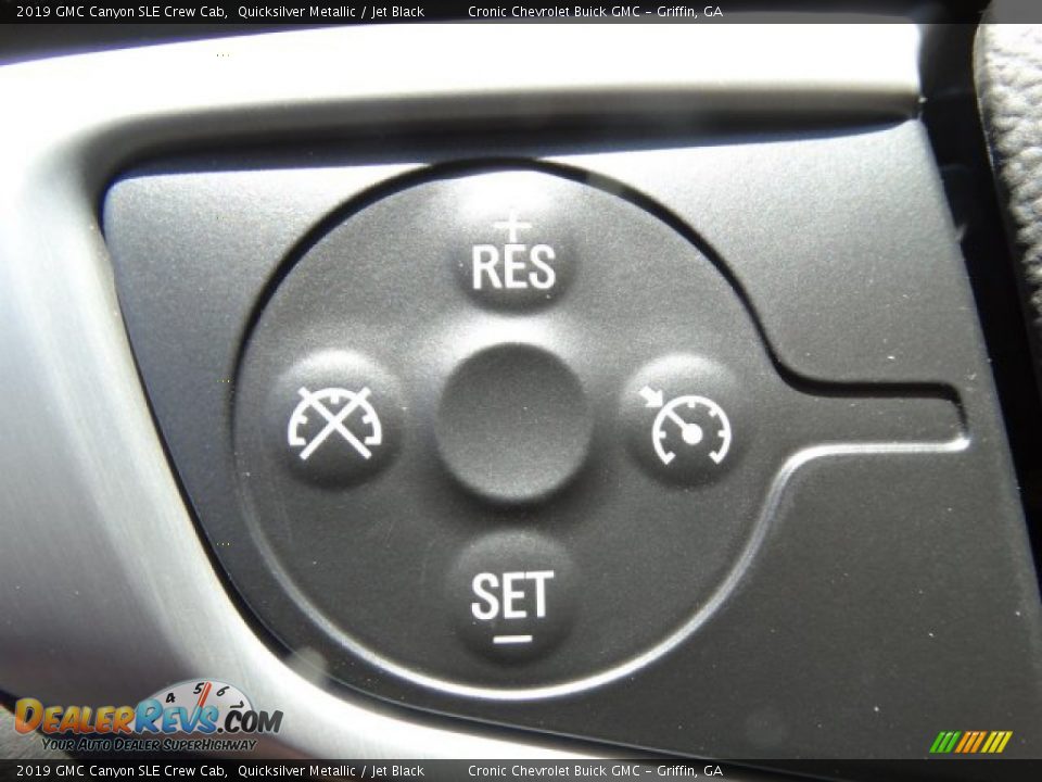 2019 GMC Canyon SLE Crew Cab Quicksilver Metallic / Jet Black Photo #18