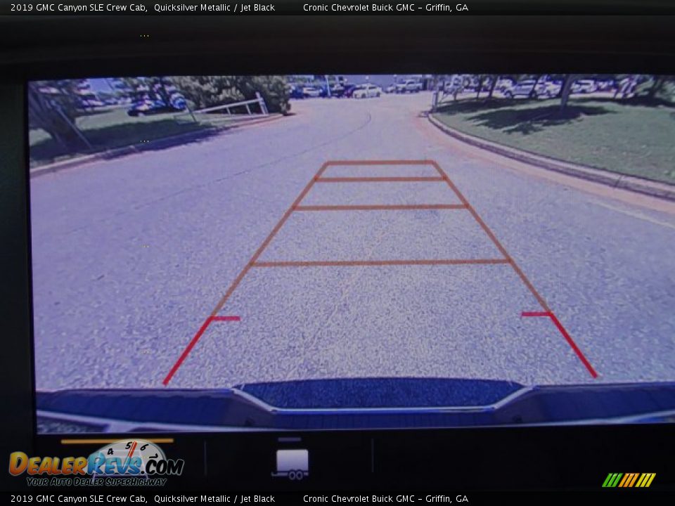 2019 GMC Canyon SLE Crew Cab Quicksilver Metallic / Jet Black Photo #22