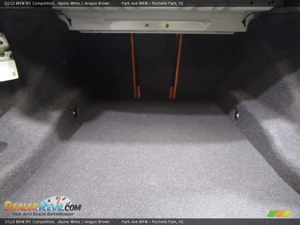 2019 BMW M5 Competition Alpine White / Aragon Brown Photo #20