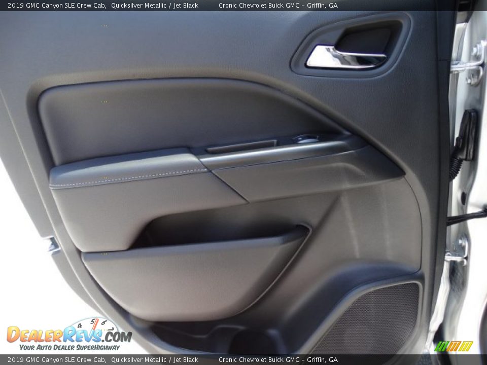 2019 GMC Canyon SLE Crew Cab Quicksilver Metallic / Jet Black Photo #24