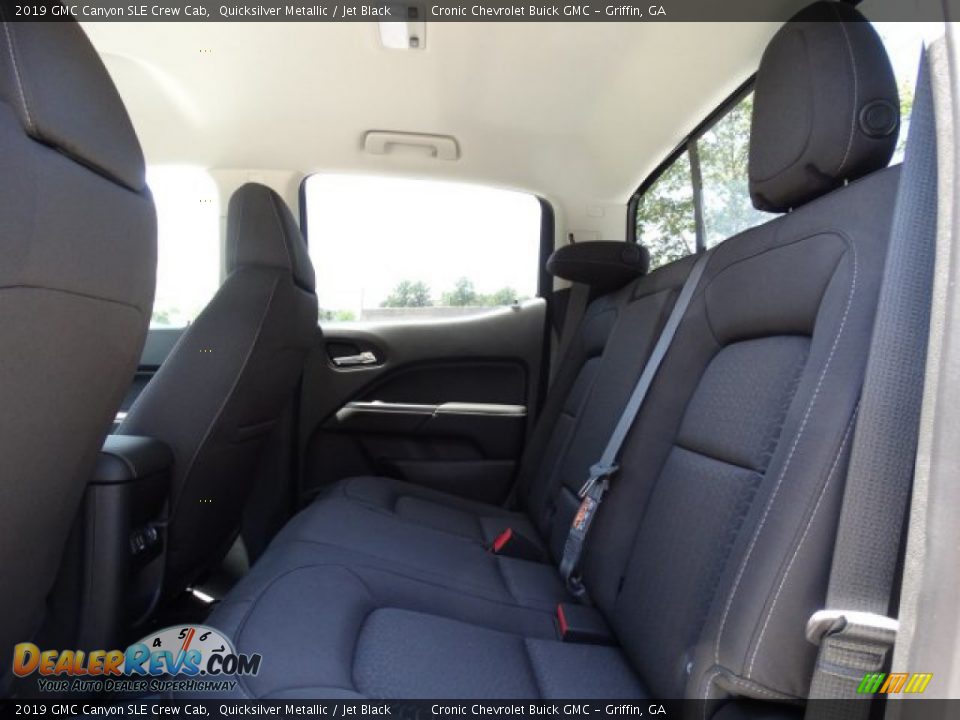 2019 GMC Canyon SLE Crew Cab Quicksilver Metallic / Jet Black Photo #25