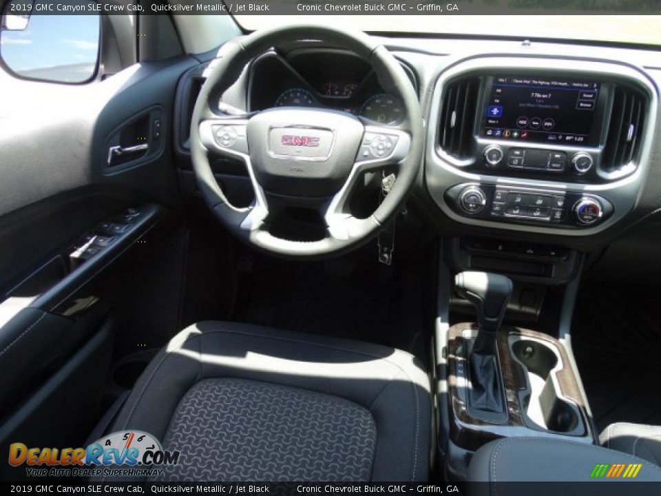 2019 GMC Canyon SLE Crew Cab Quicksilver Metallic / Jet Black Photo #26
