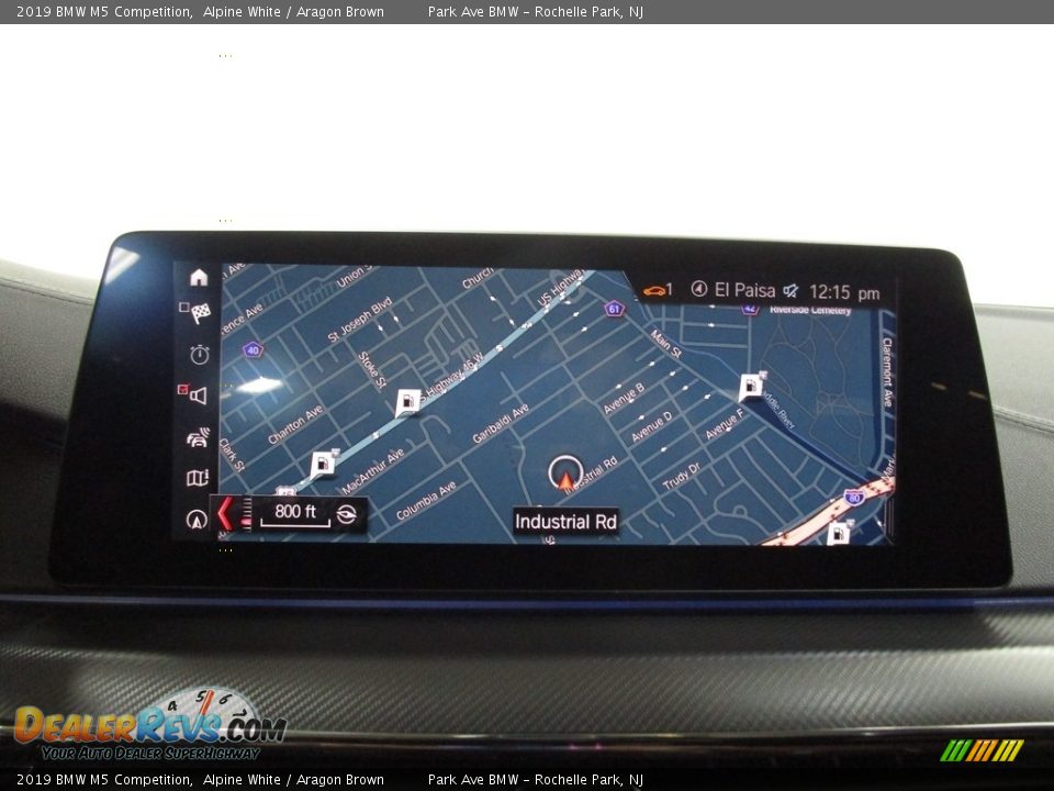 2019 BMW M5 Competition Alpine White / Aragon Brown Photo #24