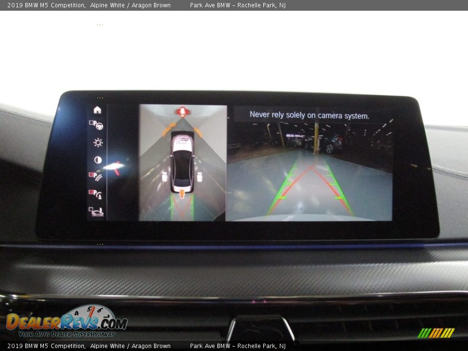 2019 BMW M5 Competition Alpine White / Aragon Brown Photo #25