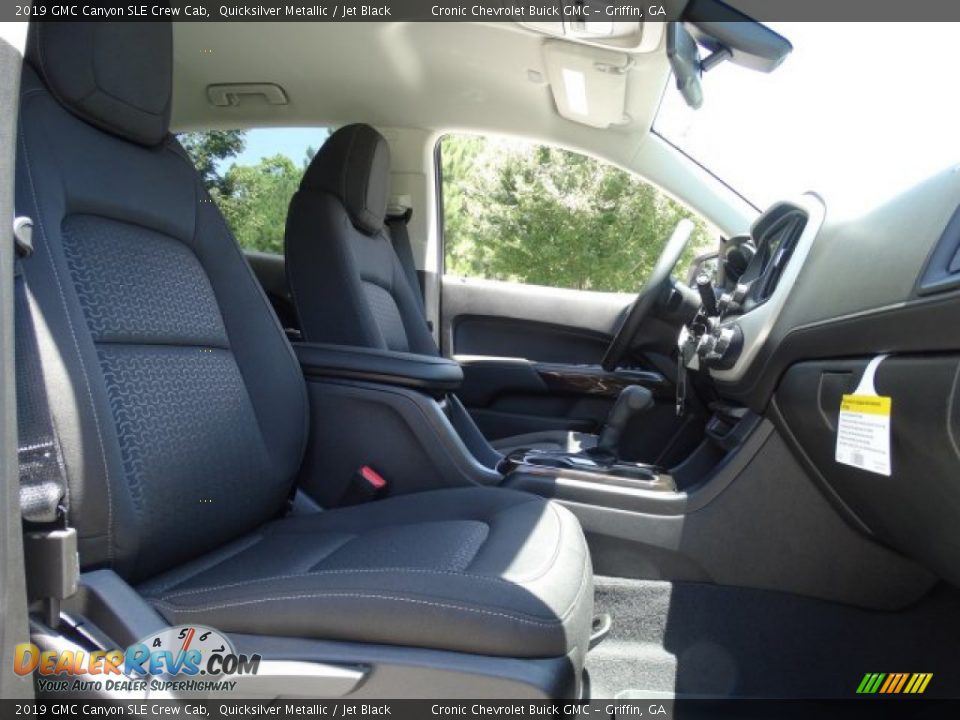 2019 GMC Canyon SLE Crew Cab Quicksilver Metallic / Jet Black Photo #28