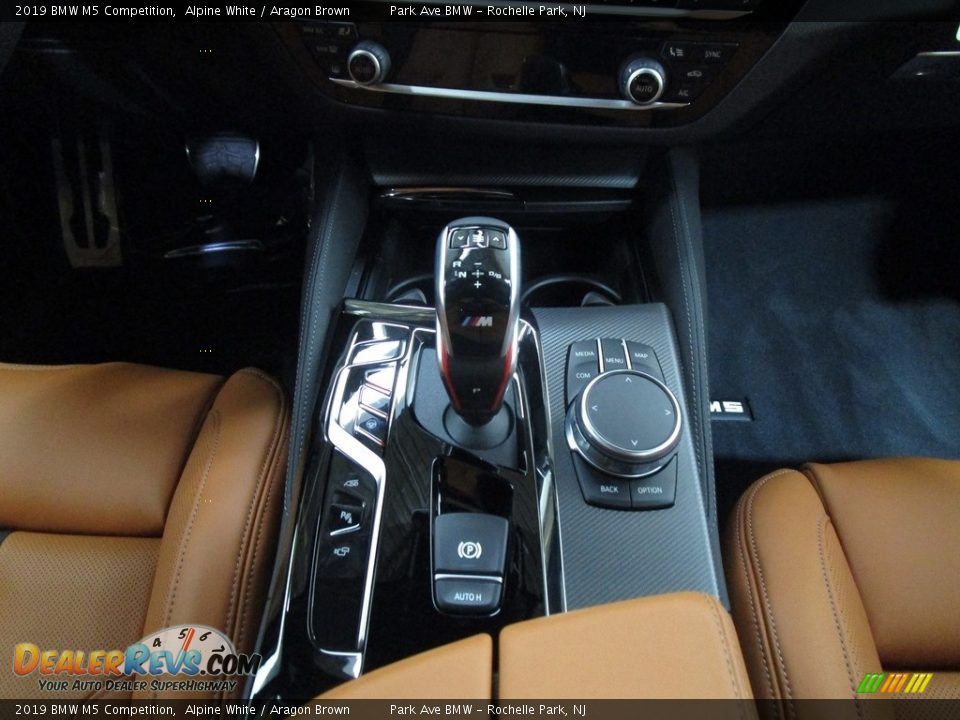 2019 BMW M5 Competition Alpine White / Aragon Brown Photo #26