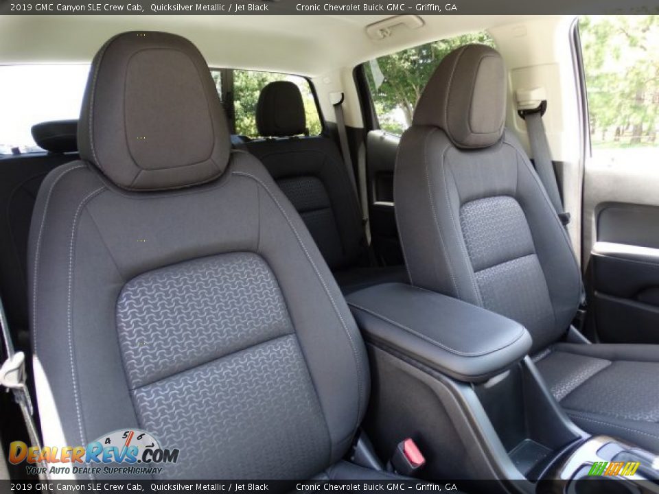 2019 GMC Canyon SLE Crew Cab Quicksilver Metallic / Jet Black Photo #29