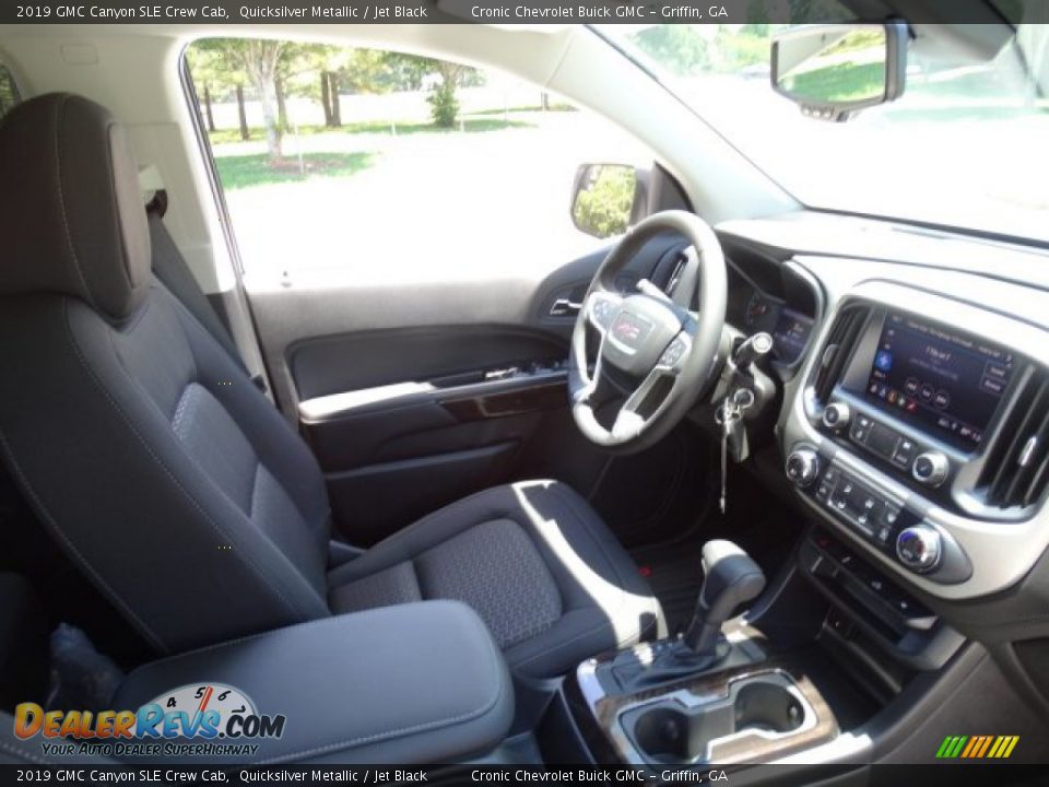 2019 GMC Canyon SLE Crew Cab Quicksilver Metallic / Jet Black Photo #30