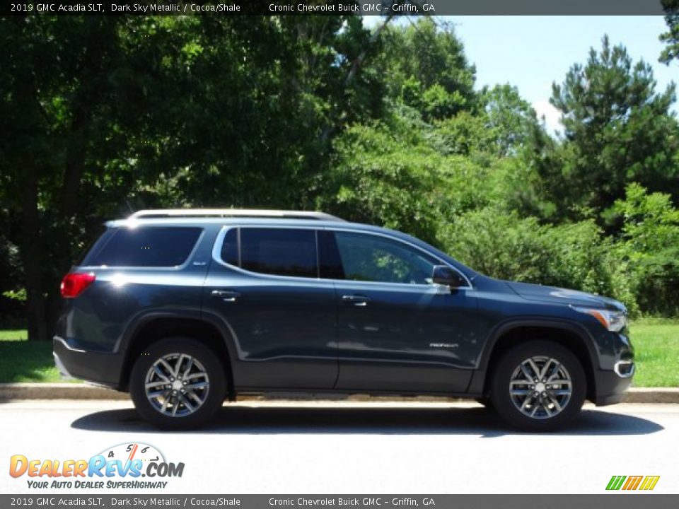 2019 GMC Acadia SLT Dark Sky Metallic / Cocoa/Shale Photo #2