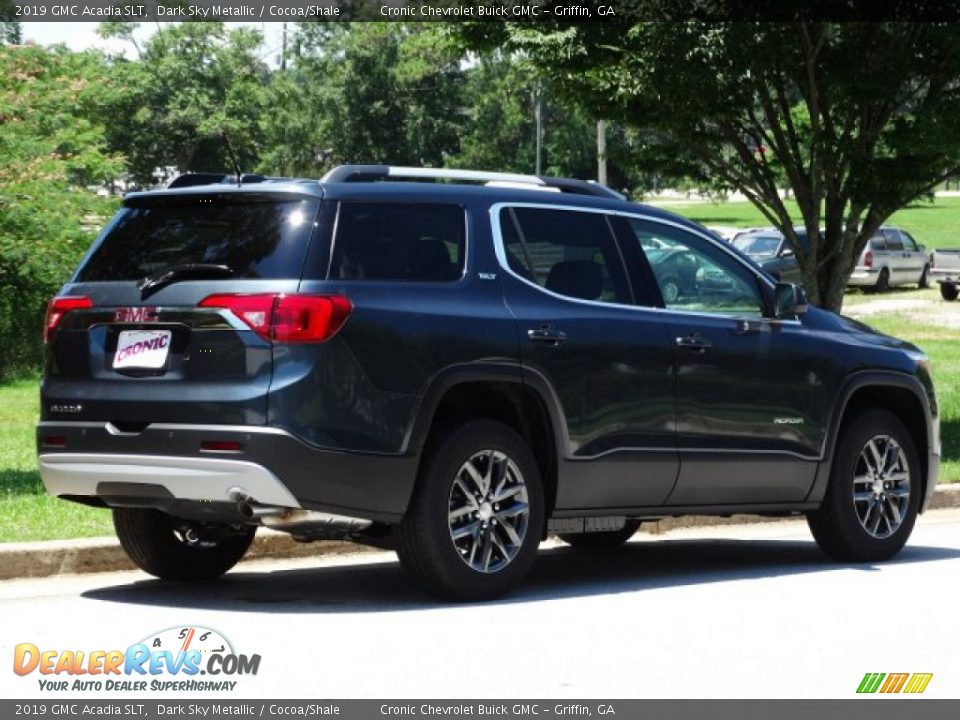 2019 GMC Acadia SLT Dark Sky Metallic / Cocoa/Shale Photo #3