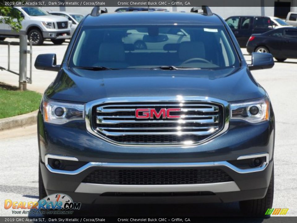 2019 GMC Acadia SLT Dark Sky Metallic / Cocoa/Shale Photo #4