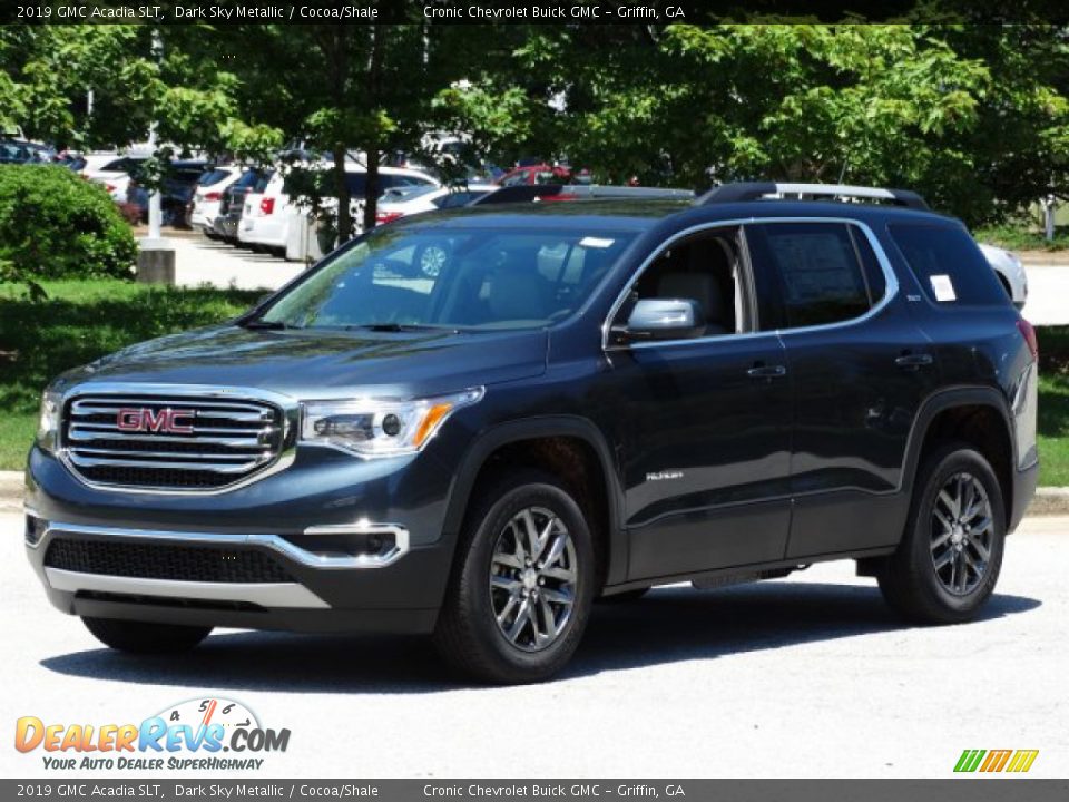 2019 GMC Acadia SLT Dark Sky Metallic / Cocoa/Shale Photo #5