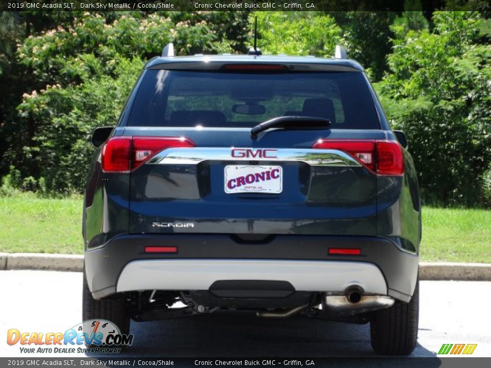 2019 GMC Acadia SLT Dark Sky Metallic / Cocoa/Shale Photo #7