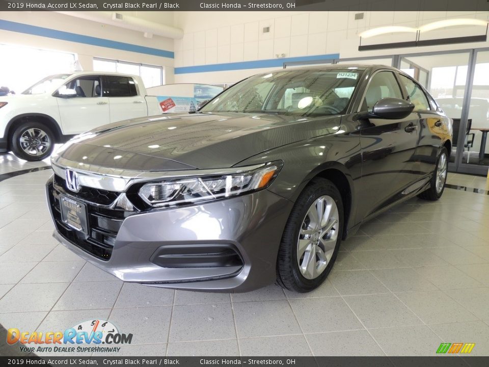 2019 Honda Accord LX Sedan Crystal Black Pearl / Black Photo #1
