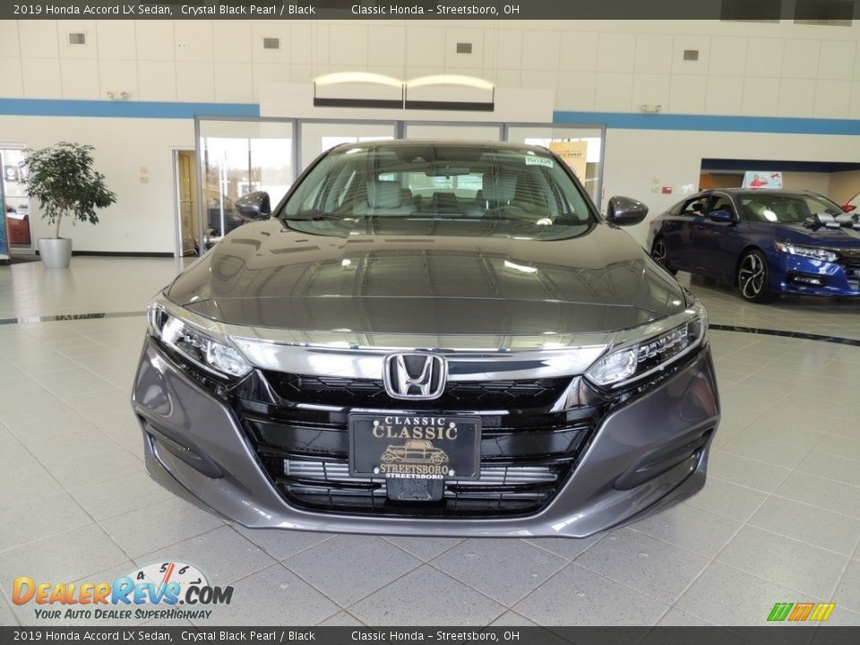 2019 Honda Accord LX Sedan Crystal Black Pearl / Black Photo #2