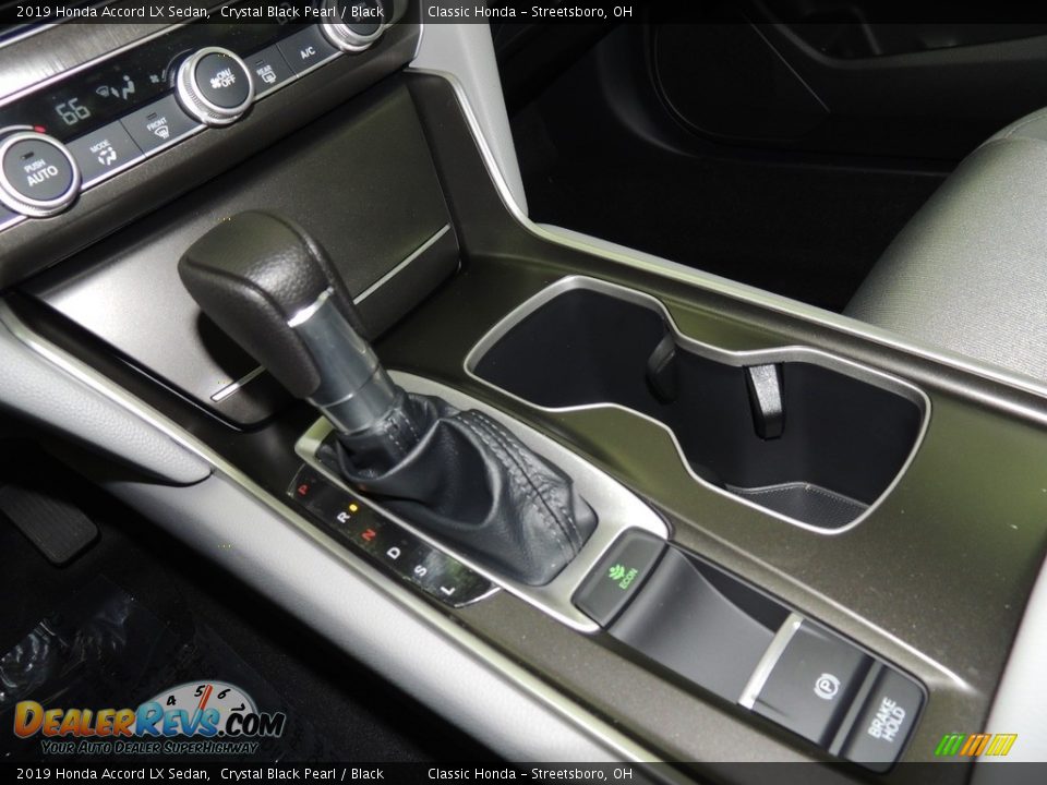 2019 Honda Accord LX Sedan Crystal Black Pearl / Black Photo #18