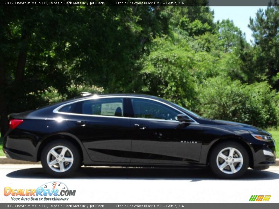 2019 Chevrolet Malibu LS Mosaic Black Metallic / Jet Black Photo #2