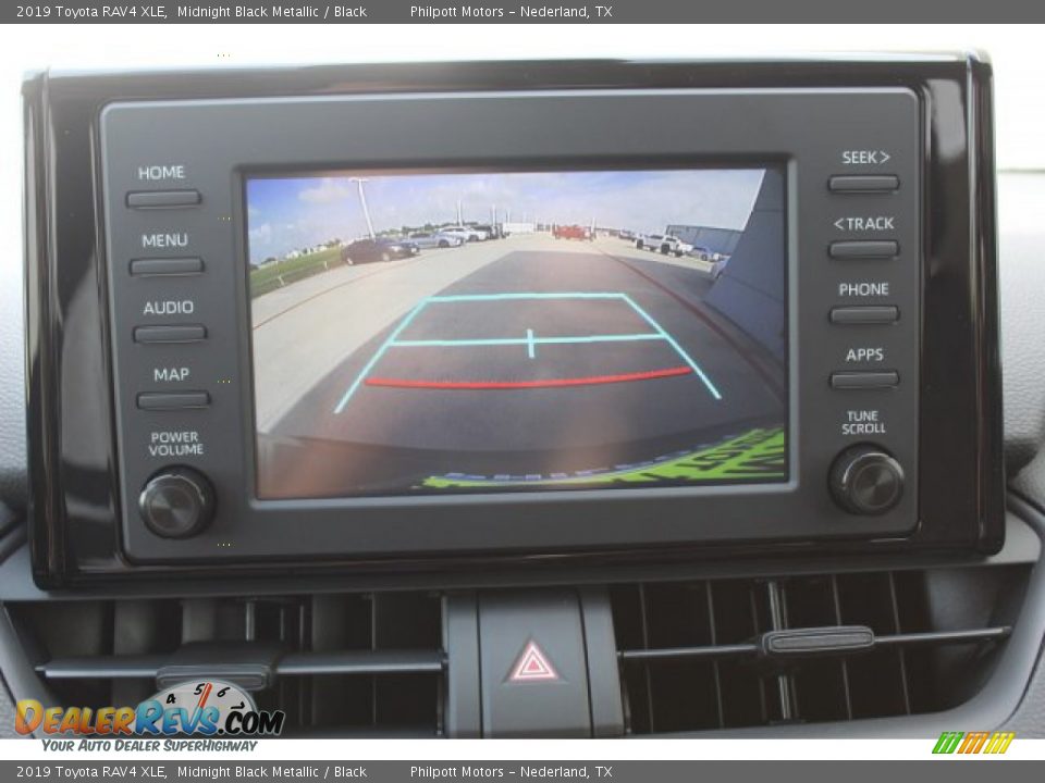 2019 Toyota RAV4 XLE Midnight Black Metallic / Black Photo #18
