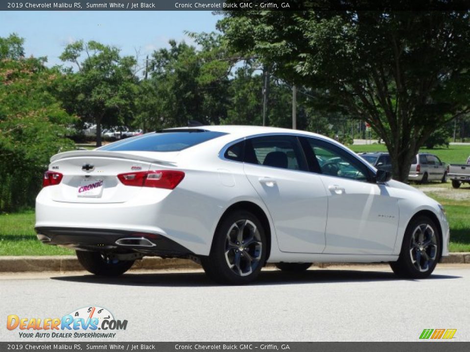 2019 Chevrolet Malibu RS Summit White / Jet Black Photo #3