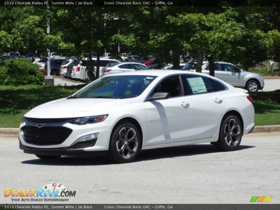 2019 Chevrolet Malibu RS Summit White / Jet Black Photo #5