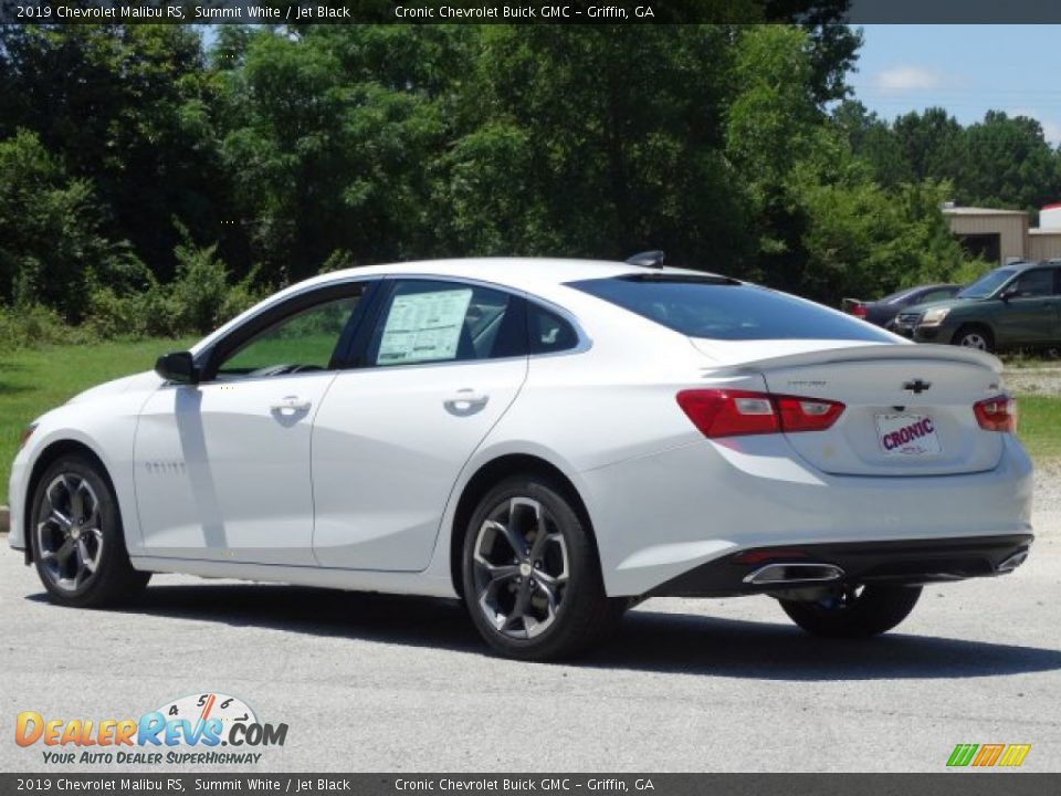 2019 Chevrolet Malibu RS Summit White / Jet Black Photo #6