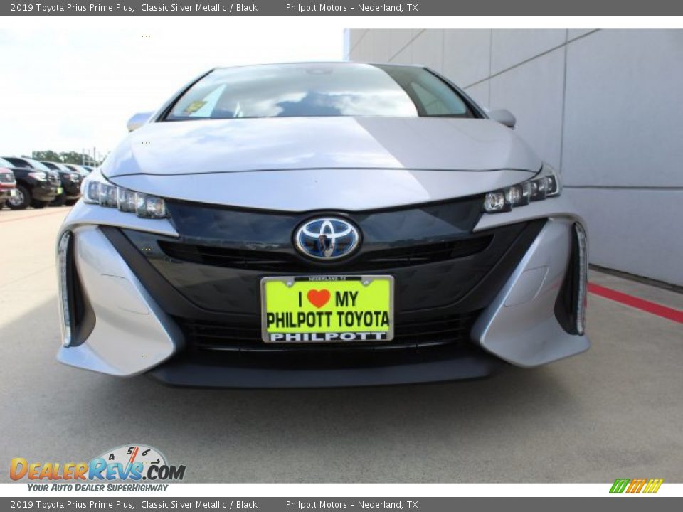 2019 Toyota Prius Prime Plus Classic Silver Metallic / Black Photo #3