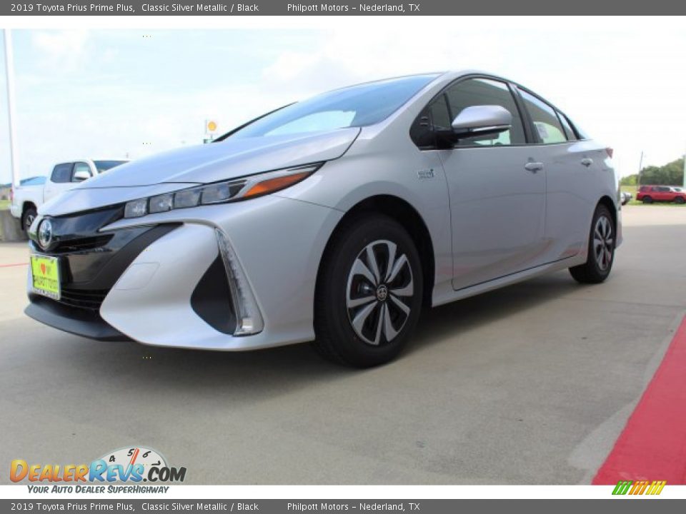 2019 Toyota Prius Prime Plus Classic Silver Metallic / Black Photo #4