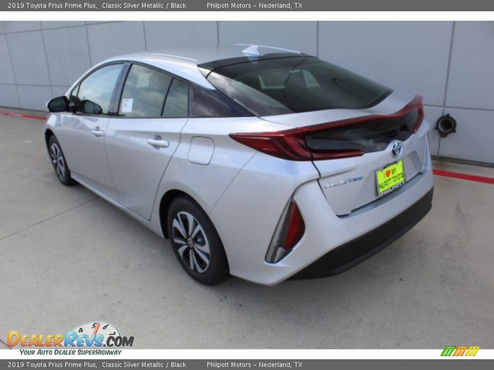 2019 Toyota Prius Prime Plus Classic Silver Metallic / Black Photo #6