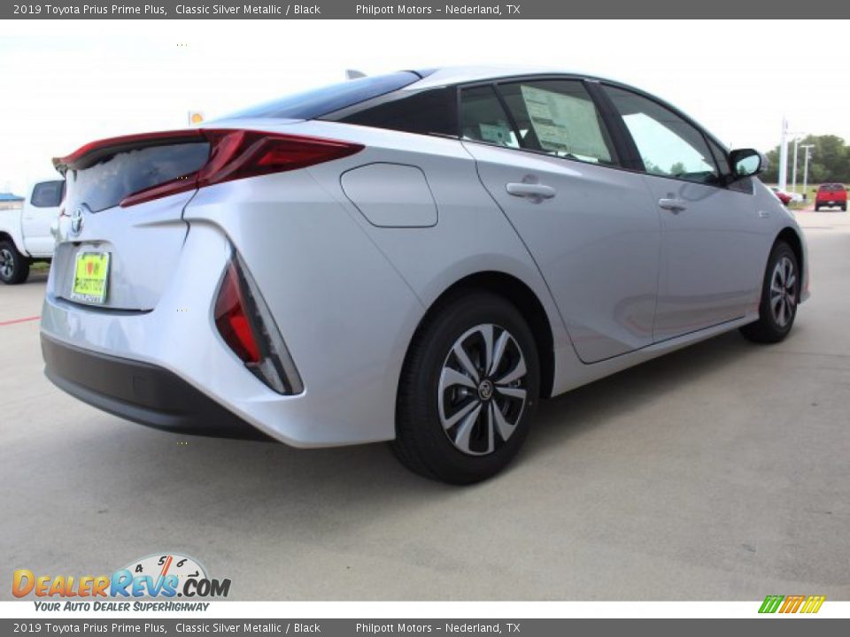 2019 Toyota Prius Prime Plus Classic Silver Metallic / Black Photo #8