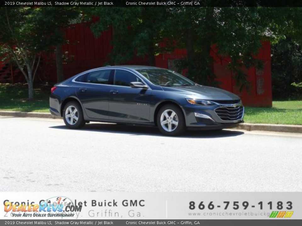 2019 Chevrolet Malibu LS Shadow Gray Metallic / Jet Black Photo #1