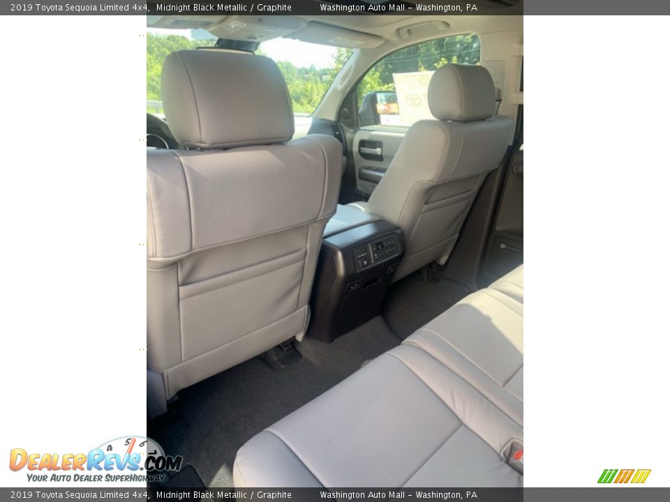 2019 Toyota Sequoia Limited 4x4 Midnight Black Metallic / Graphite Photo #20