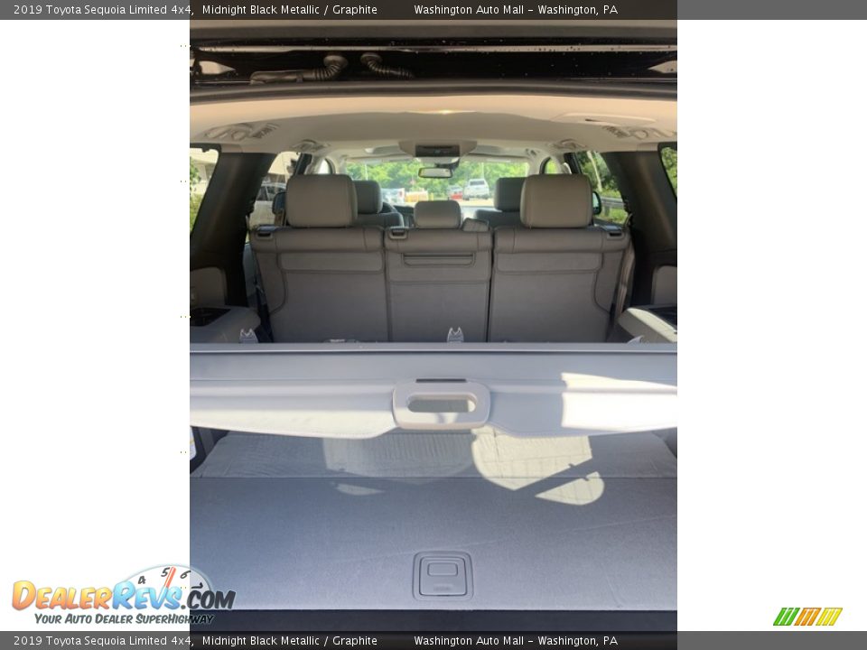2019 Toyota Sequoia Limited 4x4 Midnight Black Metallic / Graphite Photo #22