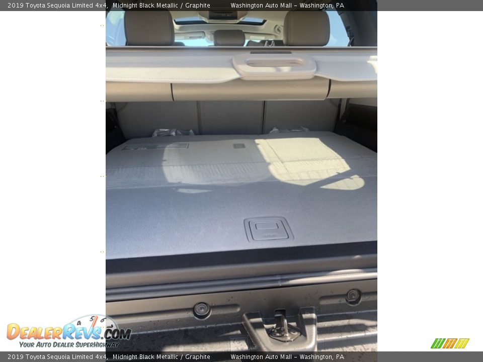 2019 Toyota Sequoia Limited 4x4 Midnight Black Metallic / Graphite Photo #23